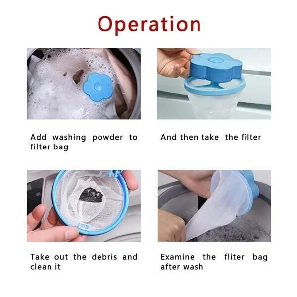 Floating Hair Filtering Mesh Removal - UY 4 GET 6 FREE Get 10 pcs