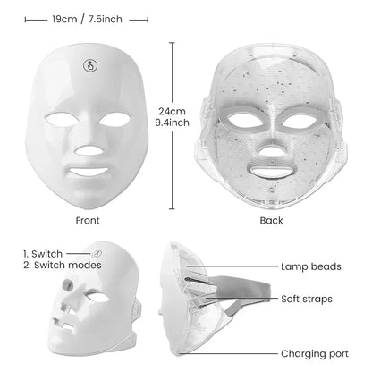 Rechargeable Facial LED Mask