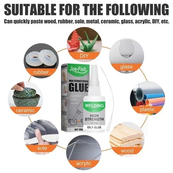 Welding High-strength Oily Glue⏰Buy More Save More
