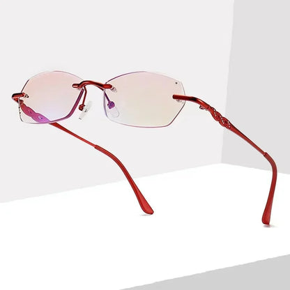 🔥2023 New Sapphire high hardness anti-blue progressive Far And Near Dual-Use Reading Glasses✨
